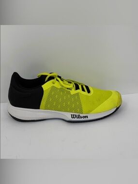 Wilson Kaos Swift Clay Court tennis shoe sneaker active neon yellow men 12